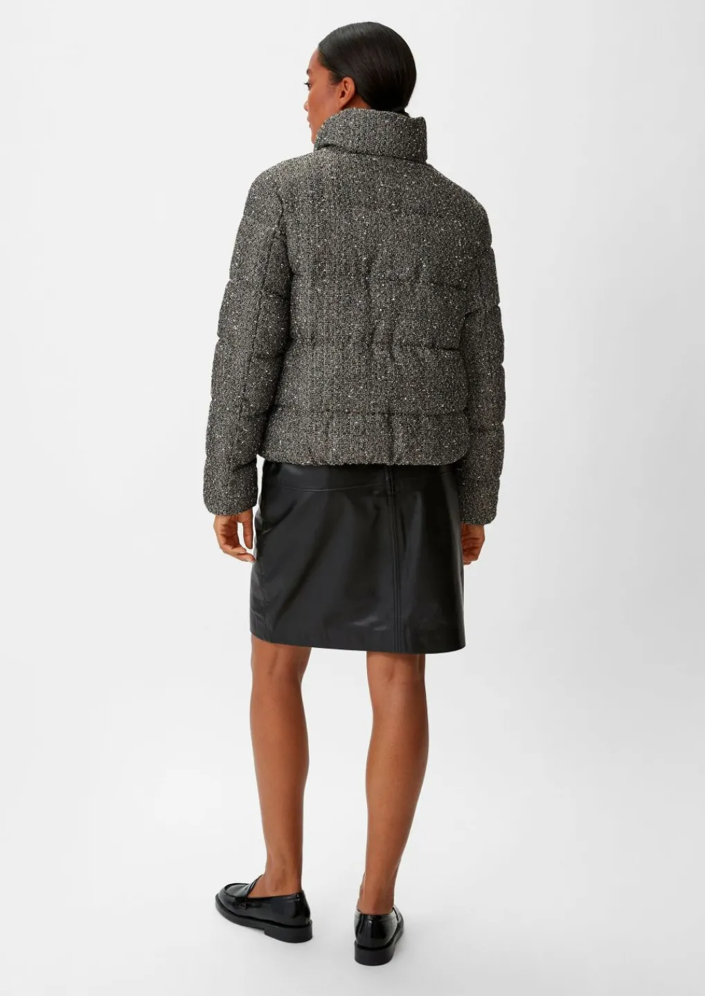 Jacke aus Bouclé mit Glitzergarn-Comma Online