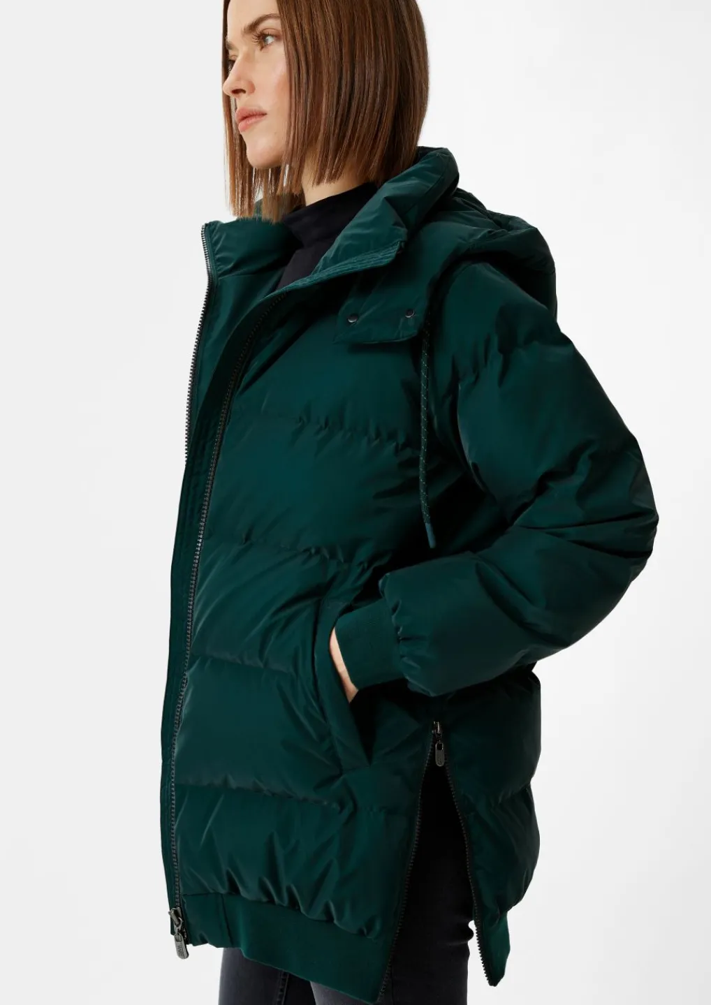 Jacke mit abnehmbaren Fäustlingen-Comma Discount