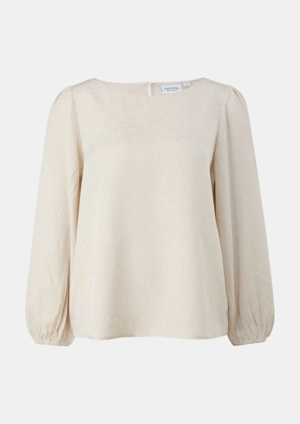 Jacquard-Bluse aus Viskose-Comma Online