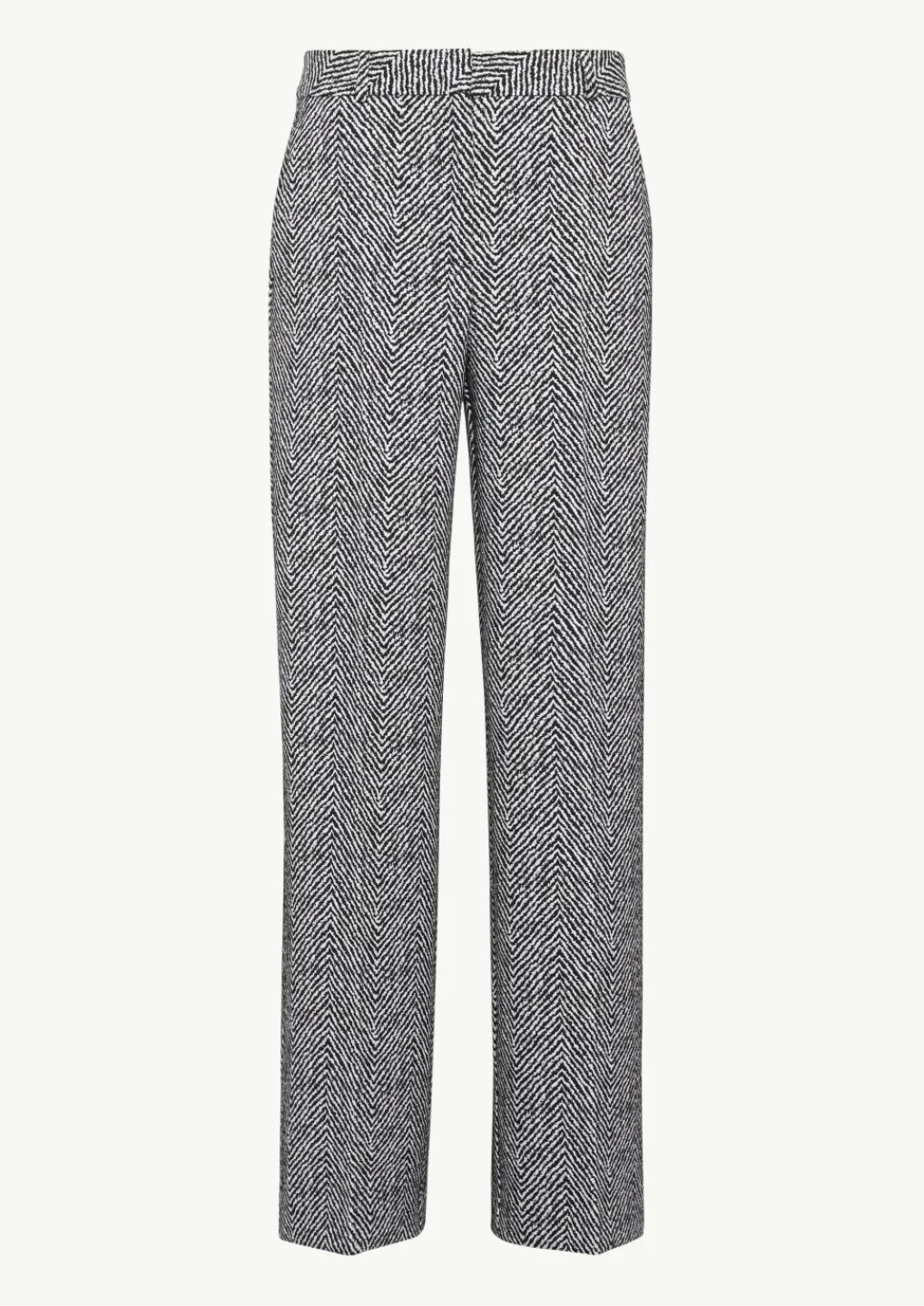 Jacquard-Hose mit Wide Leg-Comma New