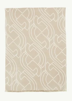 Jacquard-Schal mit Fransen-Comma Sale