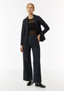 Jeansblazer mit Reverskragen-Comma Online