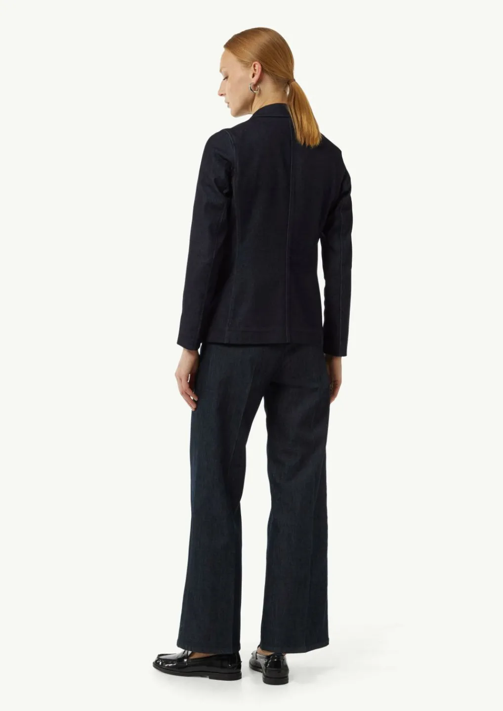 Jeansblazer mit Reverskragen-Comma Online