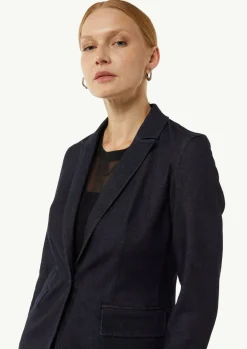 Jeansblazer mit Reverskragen-Comma Online