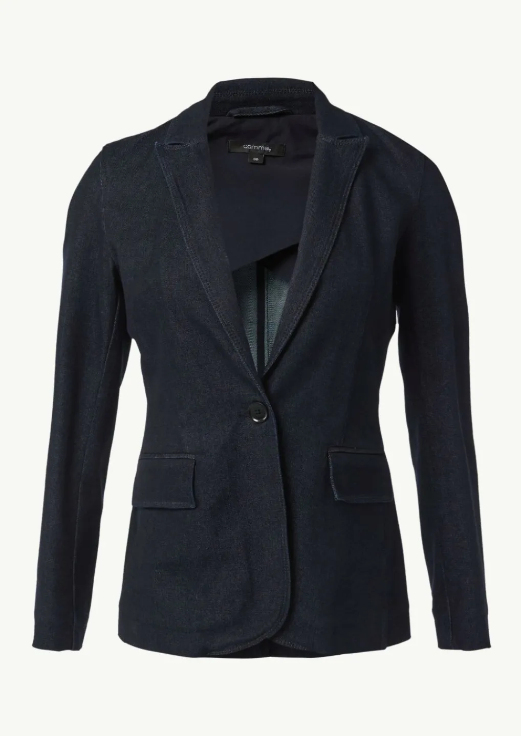 Jeansblazer mit Reverskragen-Comma Online
