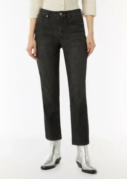 Jeans-Hose mit Lurex-Garn-Effekt-Comma Online
