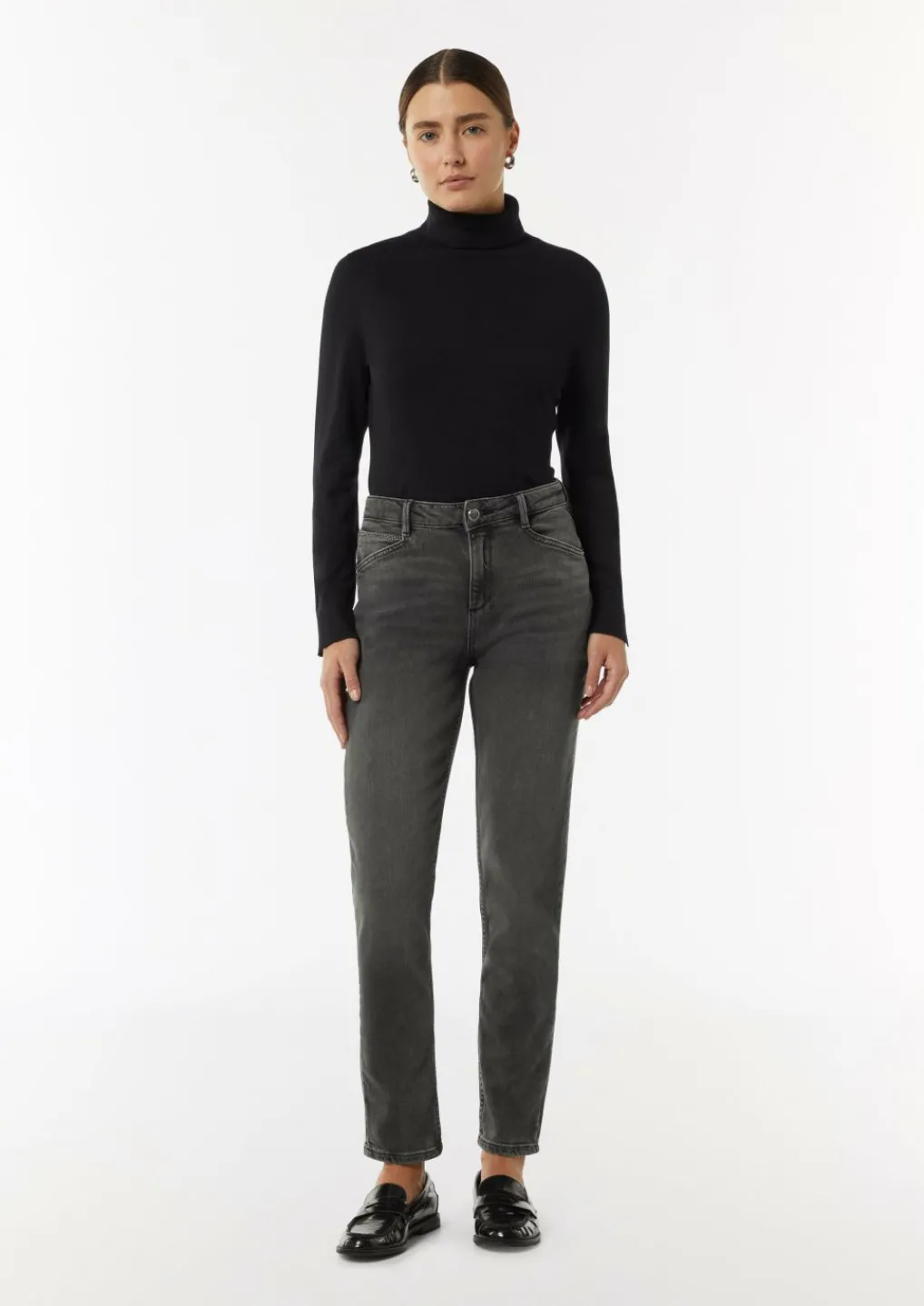 Jeans-Hose mit Schmuckdetails-Comma Best
