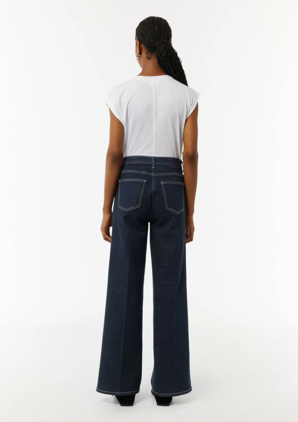 Jeans-Hose mit Wide Leg-Comma Sale