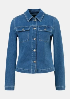 Jeansjacke aus Baumwollmix-Comma Fashion