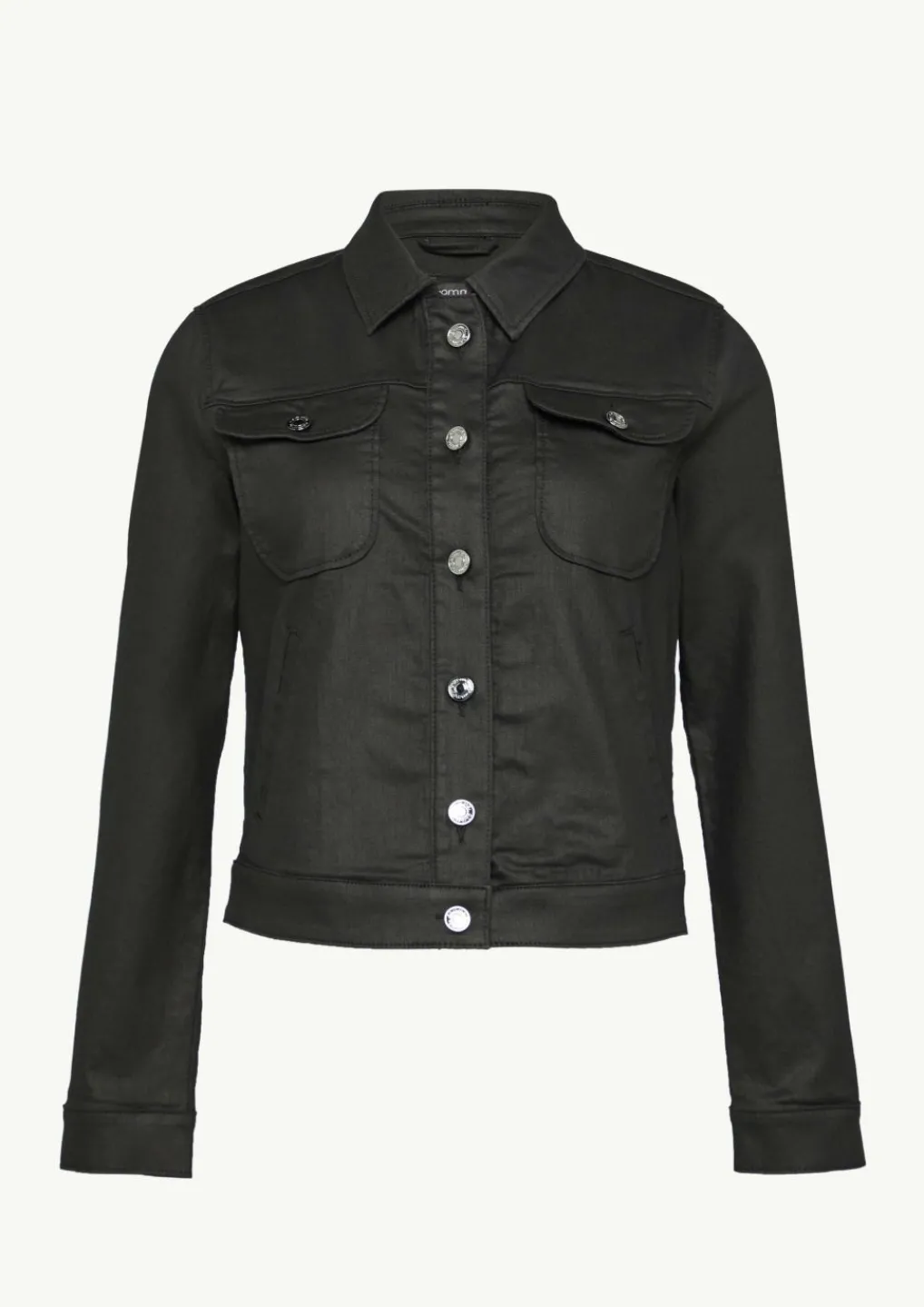 Jeansjacke mit Coating-Comma Best
