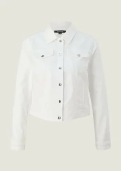 Jeansjacke mit Kentkragen-Comma Discount