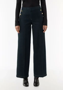 Jeans mit dunkler Waschung-Comma Hot