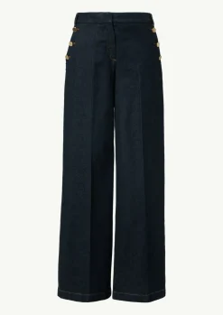 Jeans mit dunkler Waschung-Comma Hot