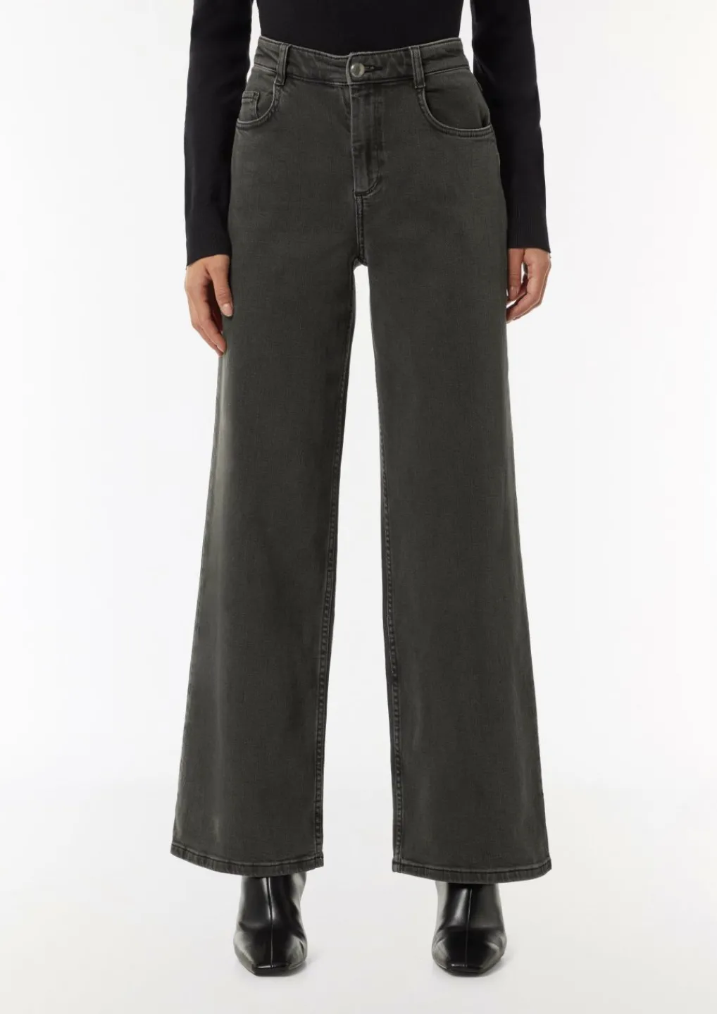 Jeans mit Wide Leg-Comma Hot