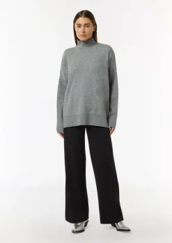 Jersey-Hose aus Viskosemix mit Glitzer-Effekt-Comma Clearance