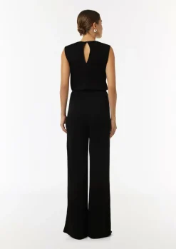Jersey-Jumpsuit mit Wasserfall-Ausschnitt-Comma Best