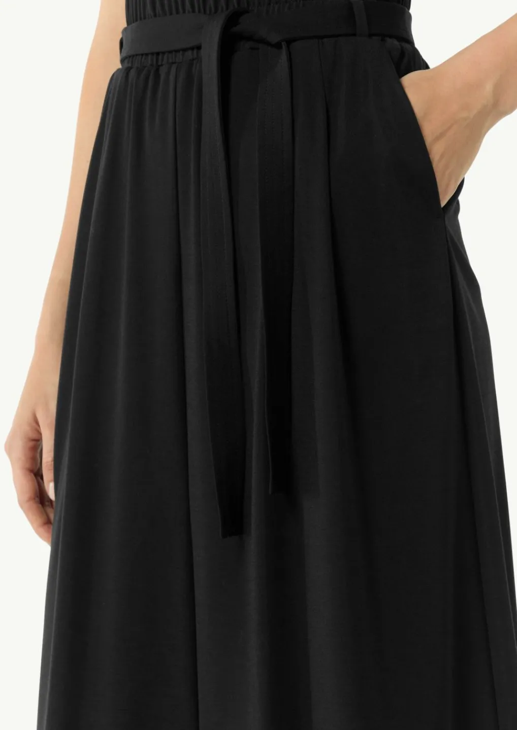 Jersey-Rock mit Faltendetail und Gummizug-Comma Outlet