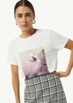 Jersey-Shirt mit Frontprint-Comma Best