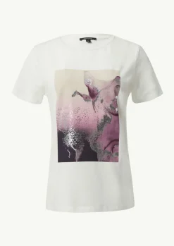 Jersey-Shirt mit Frontprint-Comma Best