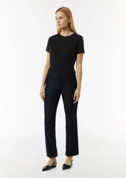 Jersey-Shirt mit Frontprint-Comma Hot