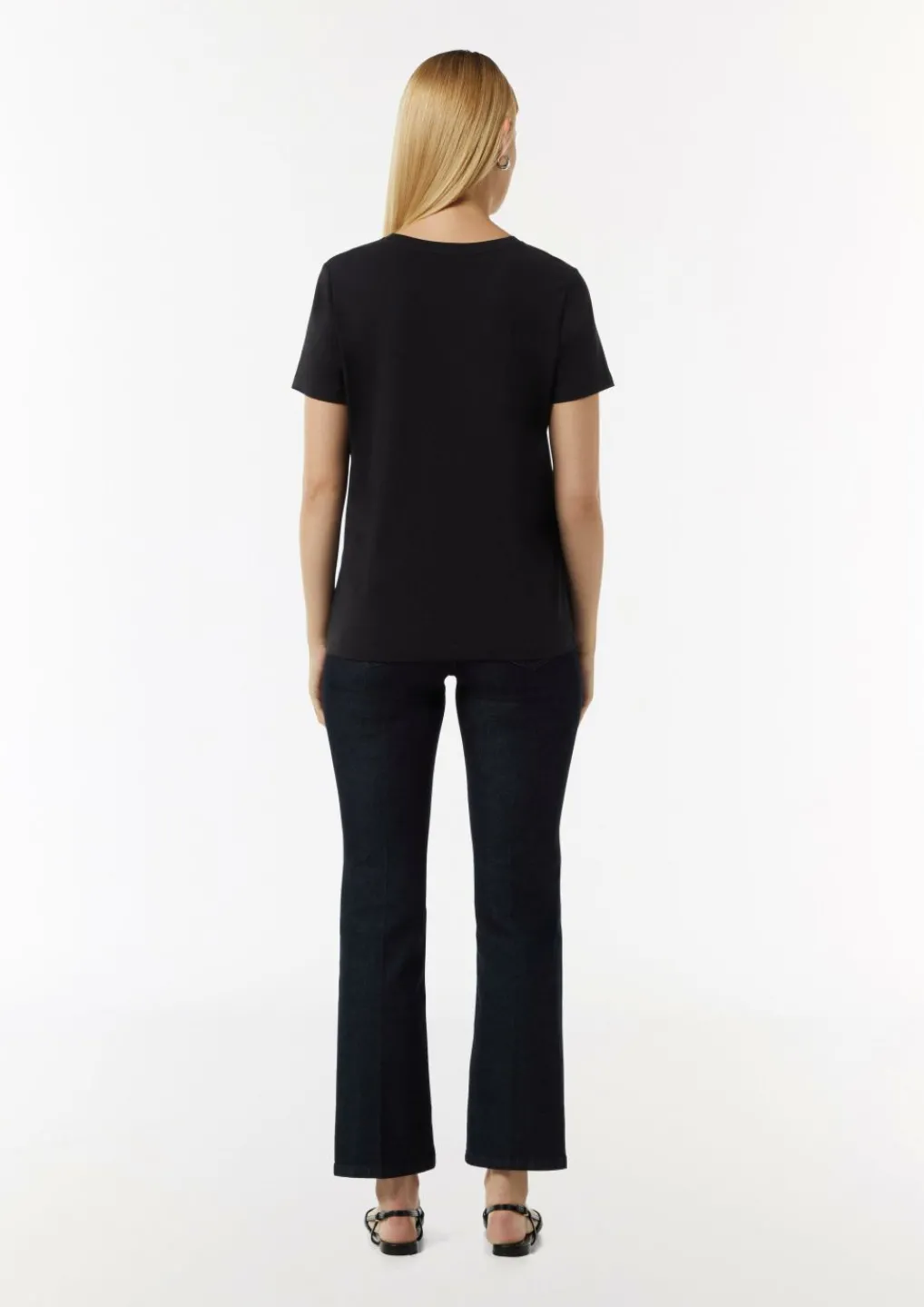 Jersey-Shirt mit Frontprint-Comma Hot