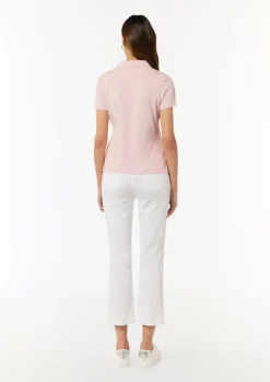 Jerseyshirt mit Polokragen-Comma Clearance