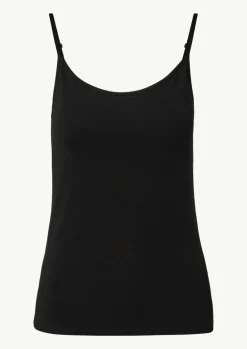 Jersey-Top mit verstellbaren Trägern-Comma Online