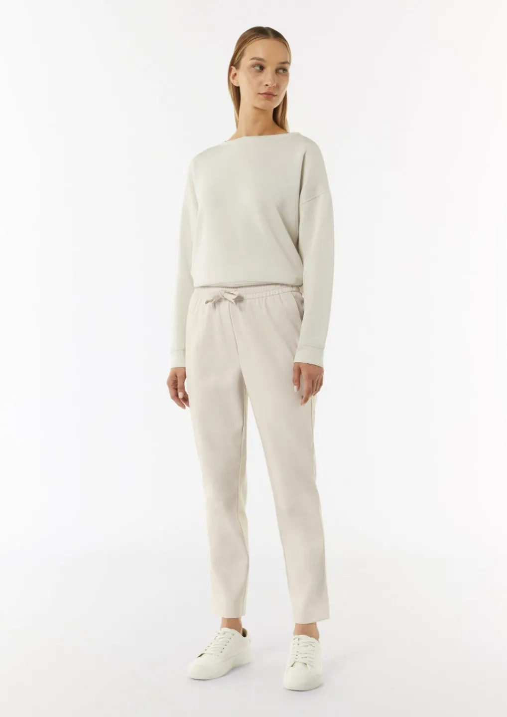 Jogpants aus Kunstleder-Comma Hot