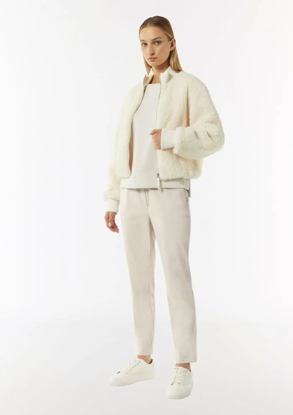 Jogpants aus Kunstleder-Comma Hot