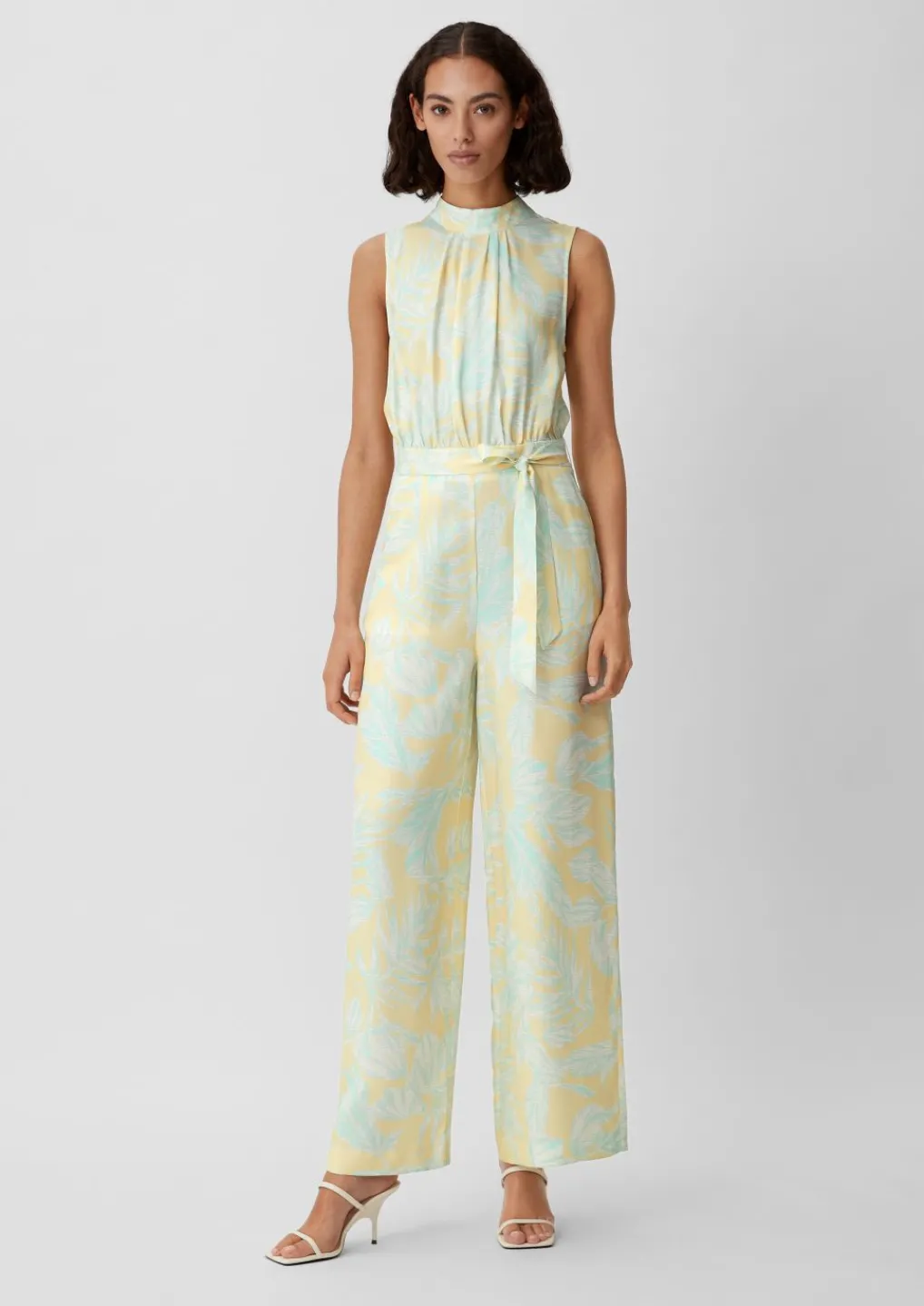 Jumpsuit mit Allover-Print-Comma Clearance