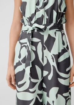 Jumpsuit mit Allover-Print-Comma Fashion