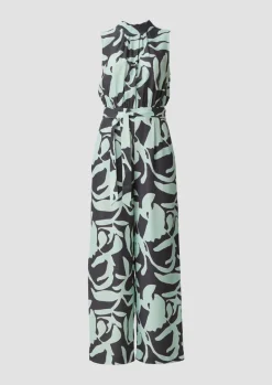 Jumpsuit mit Allover-Print-Comma Fashion