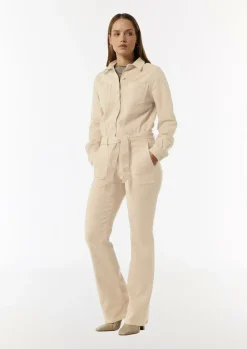 Jumpsuit mit Flared Leg aus Lyocellmix-Comma Sale