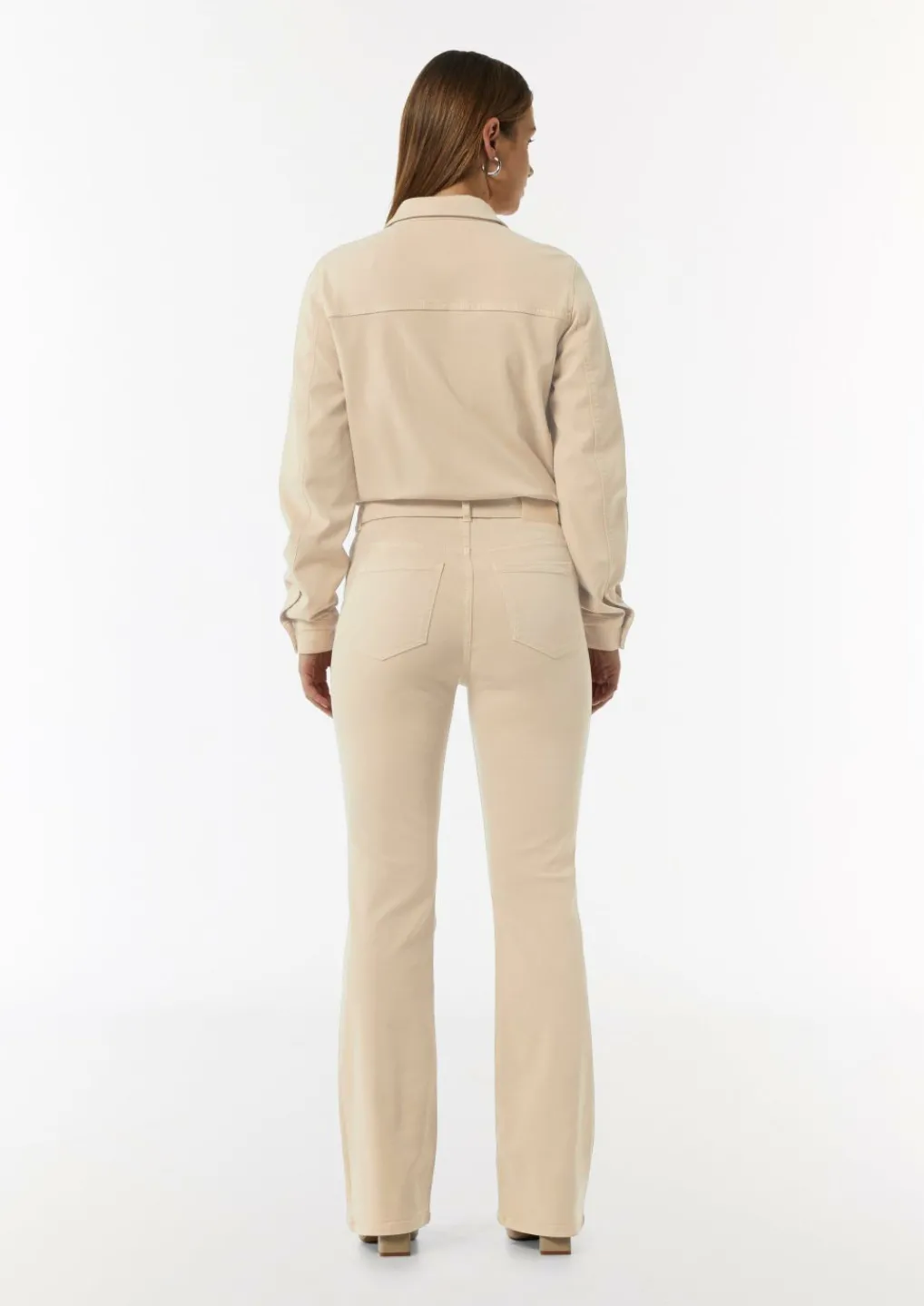 Jumpsuit mit Flared Leg aus Lyocellmix-Comma Sale