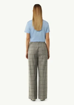 Karohose mit Wide Leg-Comma New