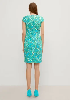 Kleid aus Baumwollsatin-Comma Clearance
