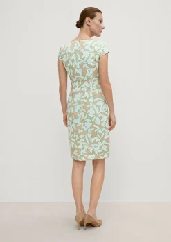 Kleid aus Baumwollsatin-Comma New