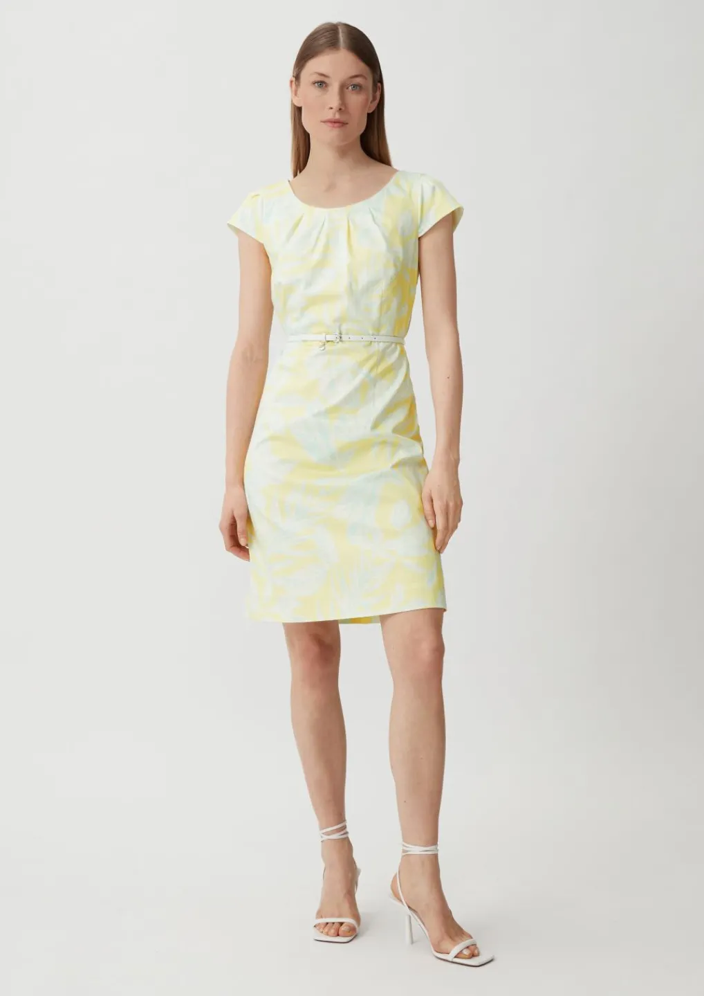 Kleid aus Baumwollstretch-Comma Sale