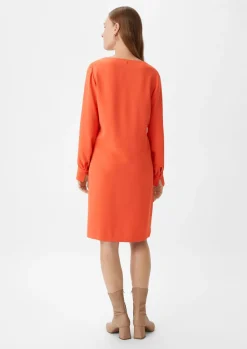 Kleid aus Crêpe-Comma Clearance