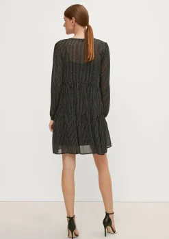 Kleid aus Viskosecrêpe-Comma Outlet