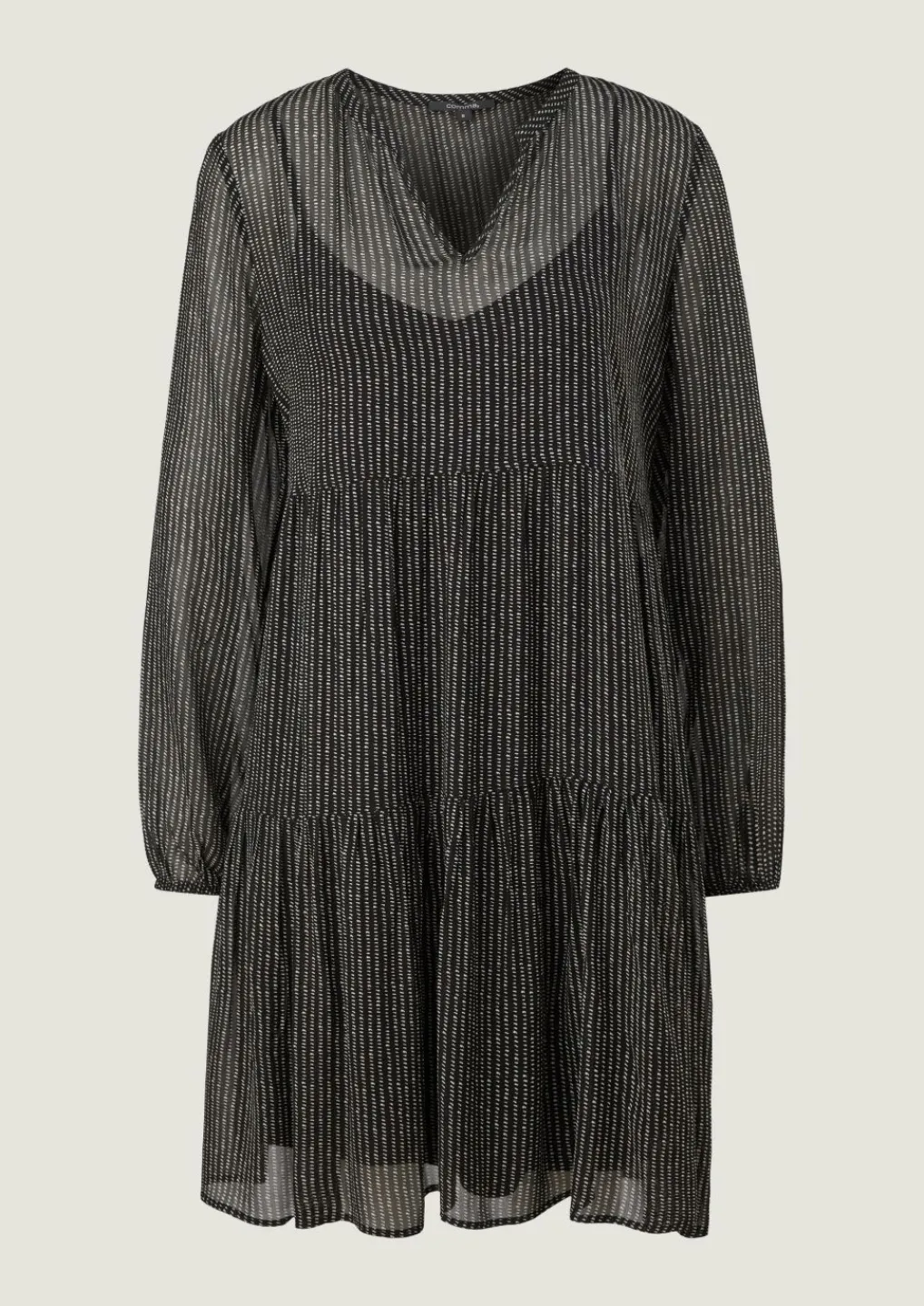 Kleid aus Viskosecrêpe-Comma Outlet