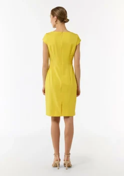 Kleid mit asymmetrischem Ausschnitt-Comma Clearance