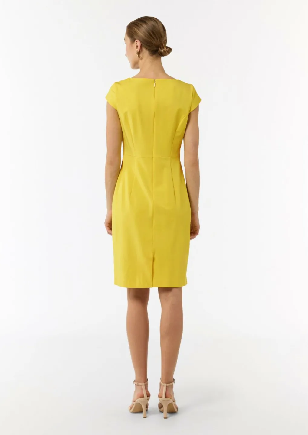 Kleid mit asymmetrischem Ausschnitt-Comma Clearance