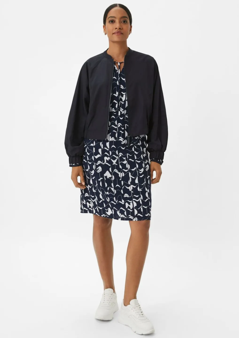 Kleid mit Bindeband-Comma Best