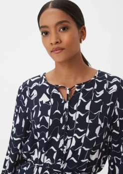 Kleid mit Bindeband-Comma Best