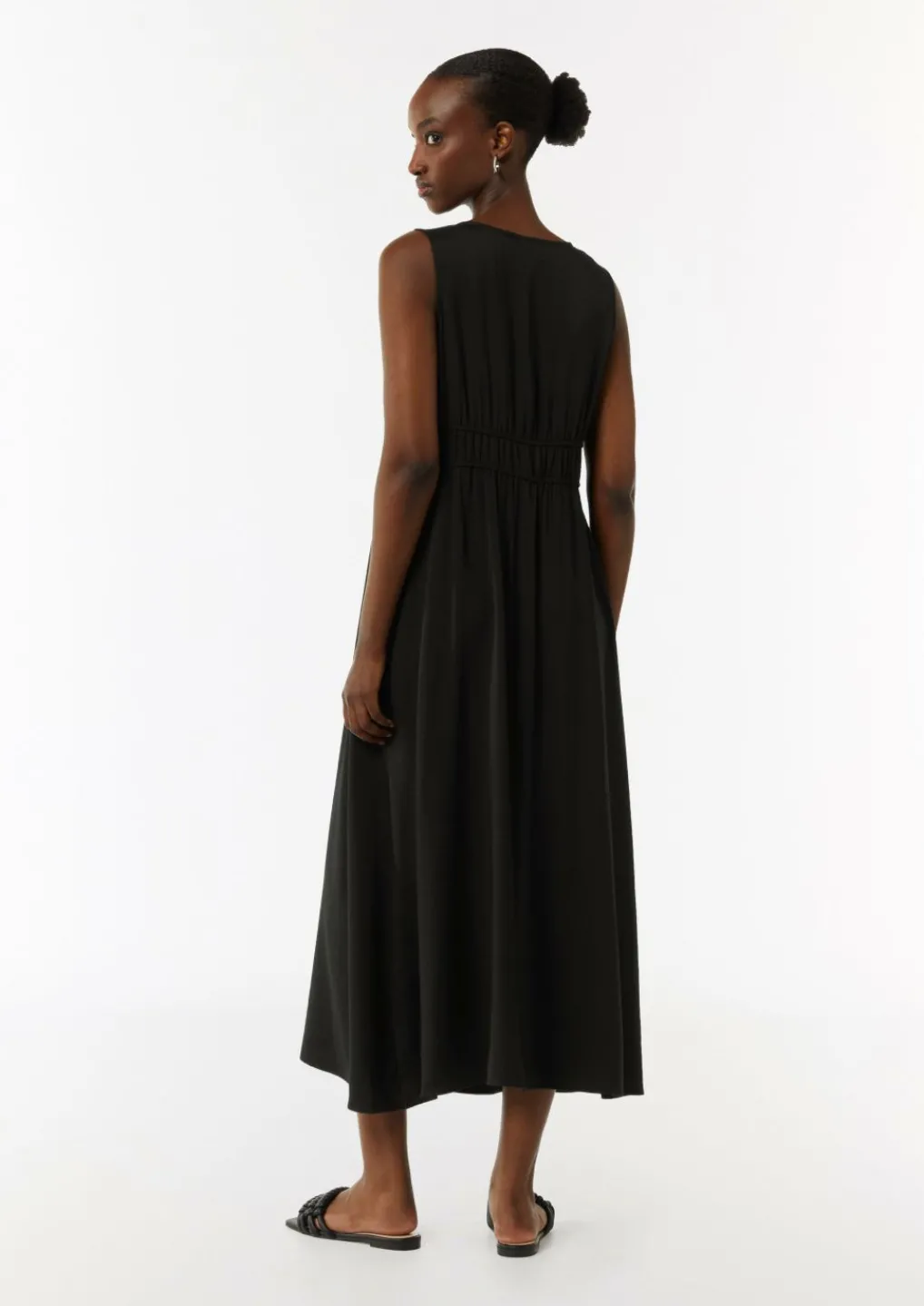 Kleid mit elastischem Bund-Comma Online