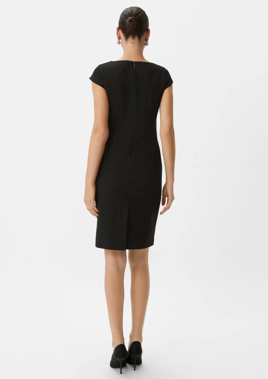 Kleid mit Kappärmeln-Comma Online