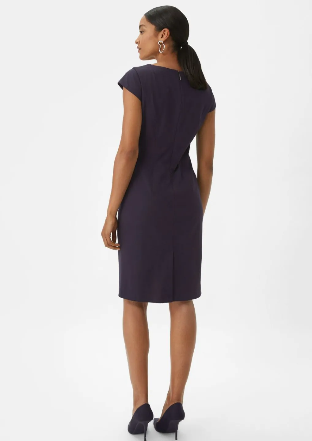 Kleid mit Kappärmeln-Comma Fashion