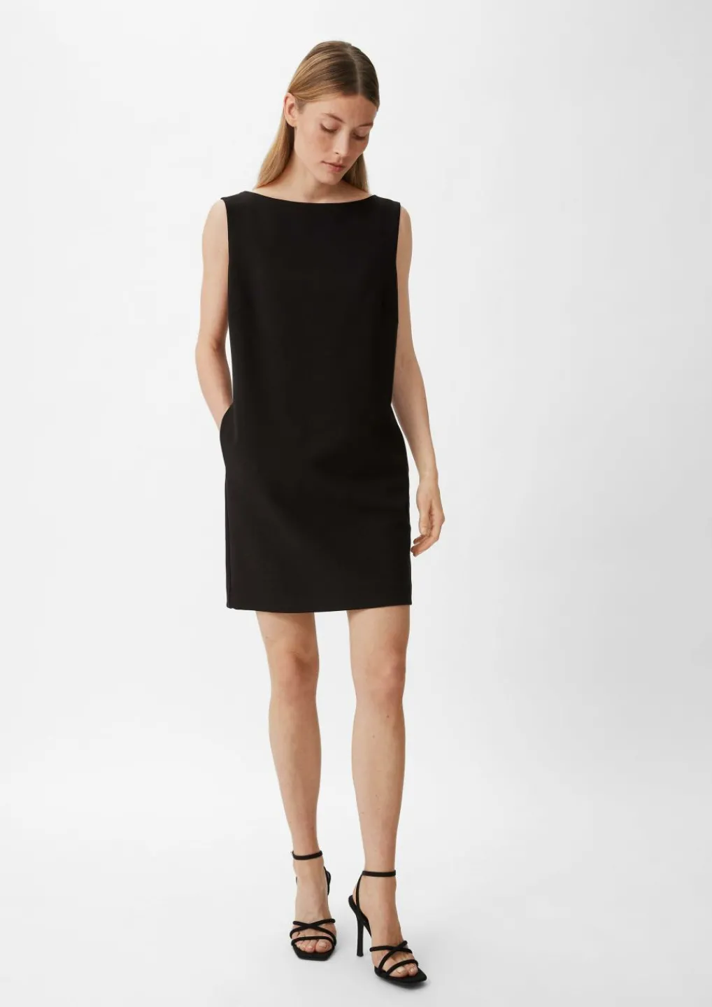 Kleid mit Piquéstruktur-Comma Fashion