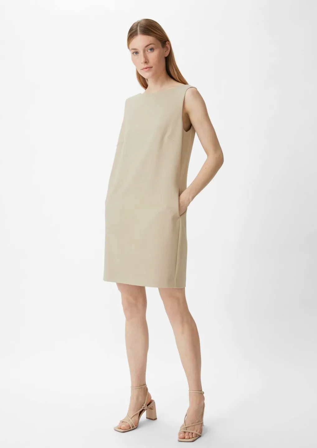 Kleid mit Piquéstruktur-Comma Discount